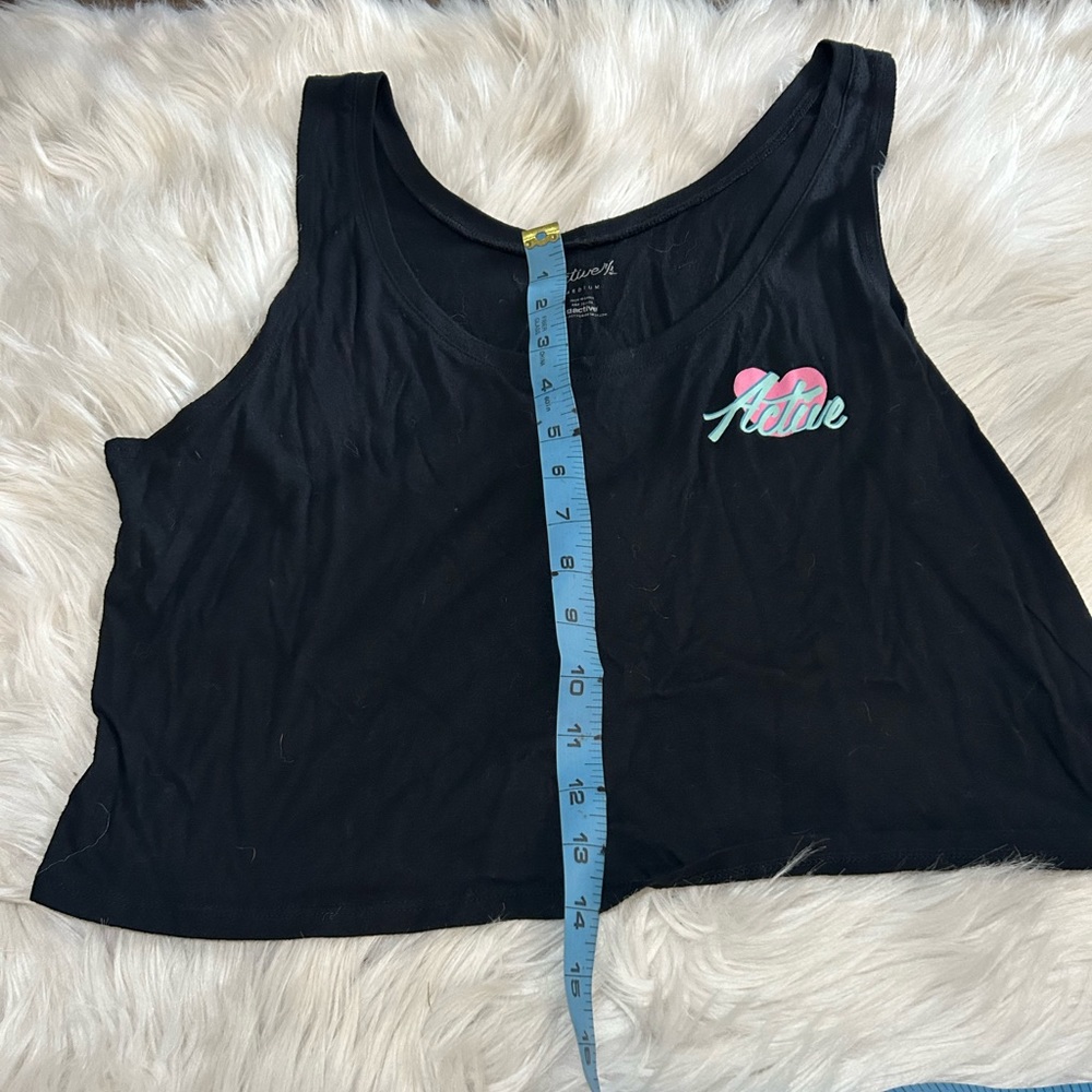 Black Tank Top Active Ride Shop - Picture 2 of 2